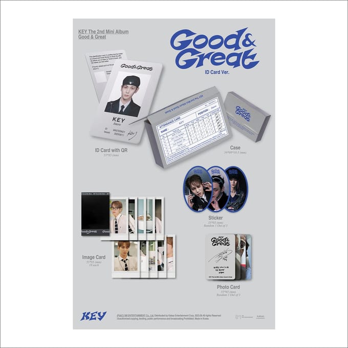 SLEUTEL (SHINee) : Het 2e mini-album - Goed en geweldig (SMini-versie.)(SLIM ALBUM) SMINI VER 2PCS