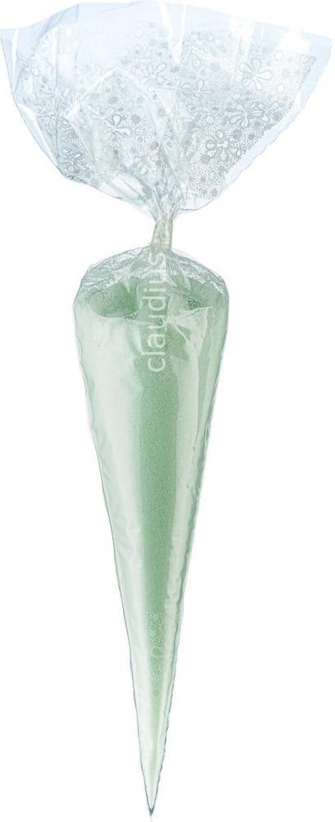 Scrubzout Eucalyptus - 300 gram in puntzak wit - set van 6 stuks - Hydraterende Lichaamsscrub