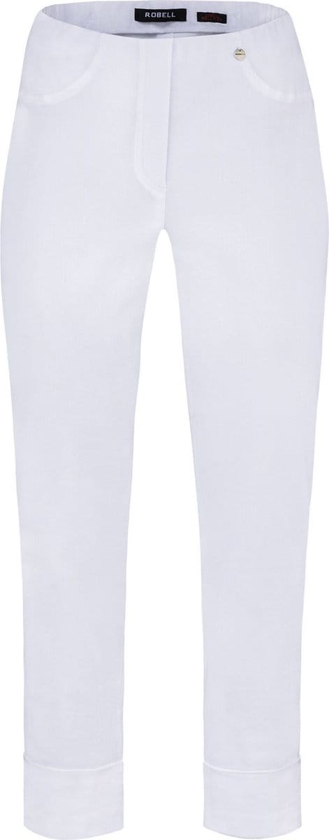 Robell Model Bella 09 - 7/8 Comfort Stretch - Wit - EU50