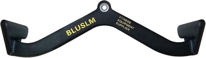 Pull Down Bar - Kabel Machine Bar - Rugspieren Trainen - Ergonomisch V-Design - Stabiel Staal - Zwart