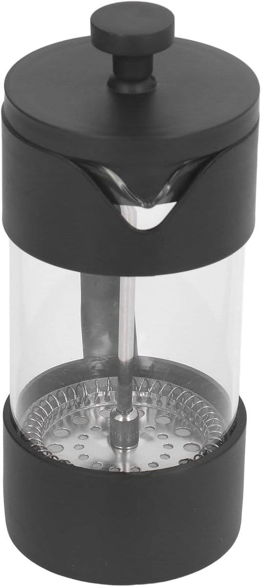 Naroote French Press Tea Maker, Frans Press Coffee Maker Grip Glip Grip Dikke Excellent Filtration Pure Taste for Coffee (600 ml)