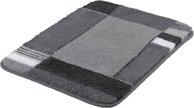 Grijze Badmat 50 x 65 cm - Antislip, Sneldrogend en Comfortabel