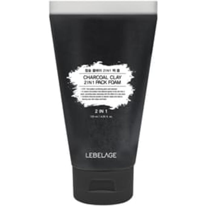 LEBELAGE - Clay 2 In 1 Pack Foam - 4 Types Charcoal