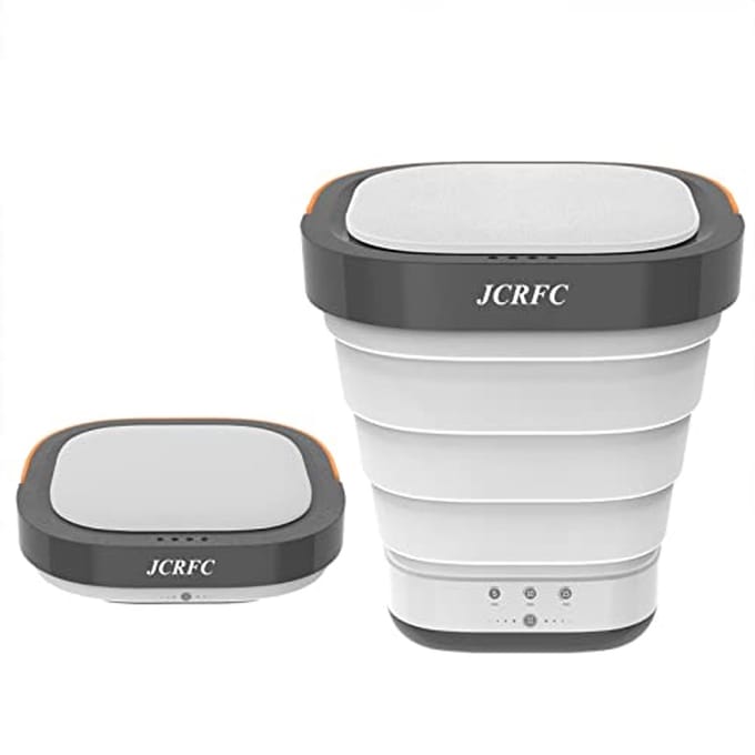 Draagbare Opvouwbare Mini Wasmachine voor Kamperen en Reizen - Compact en Energiebesparend
