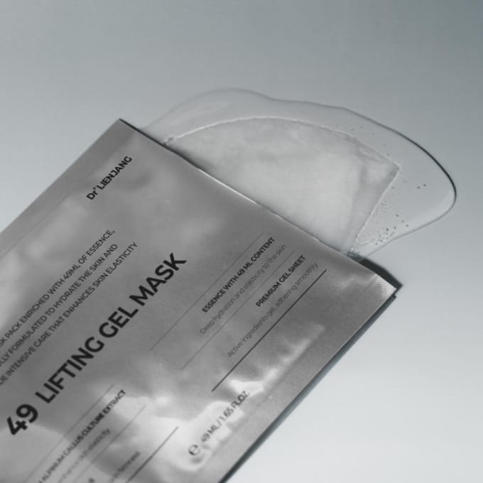 Lienjang Dr.r.n. 49 Masque Gel Lifting 1 Paquet 5 Feuilles FREE white