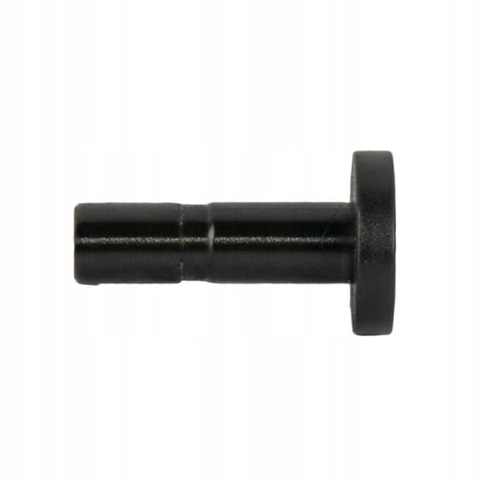 Zwarte afsluitdop voor 4mm slang