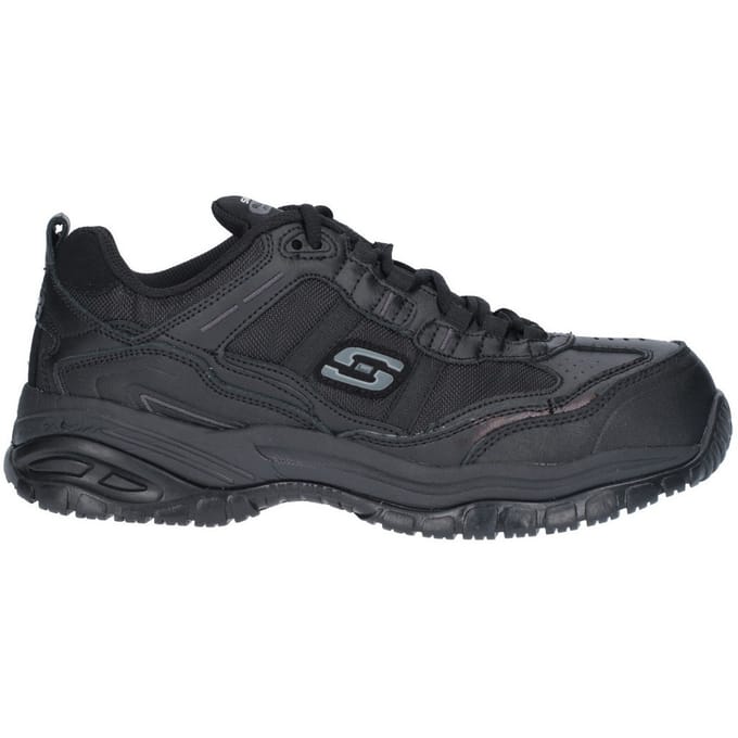 Skechers Soft Stride Grinnell heren werkschoenen - Zwart - Maat 43 - Extra comfort - Memory Foam