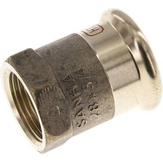 Perskoppeling - 28mm & Rp 3/4'' Persmof - Koperlegering