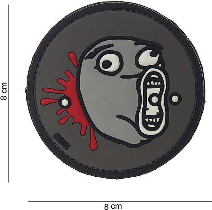 101 Inc Embleem 3D Pvc Lol Face  10057