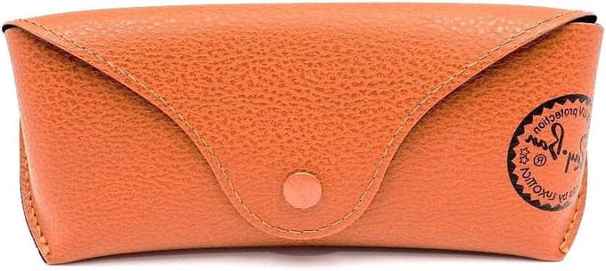 Brillenhoesje - Opberghoes - Bescherming Bril - Magneetsluiting - Medium - Bruin