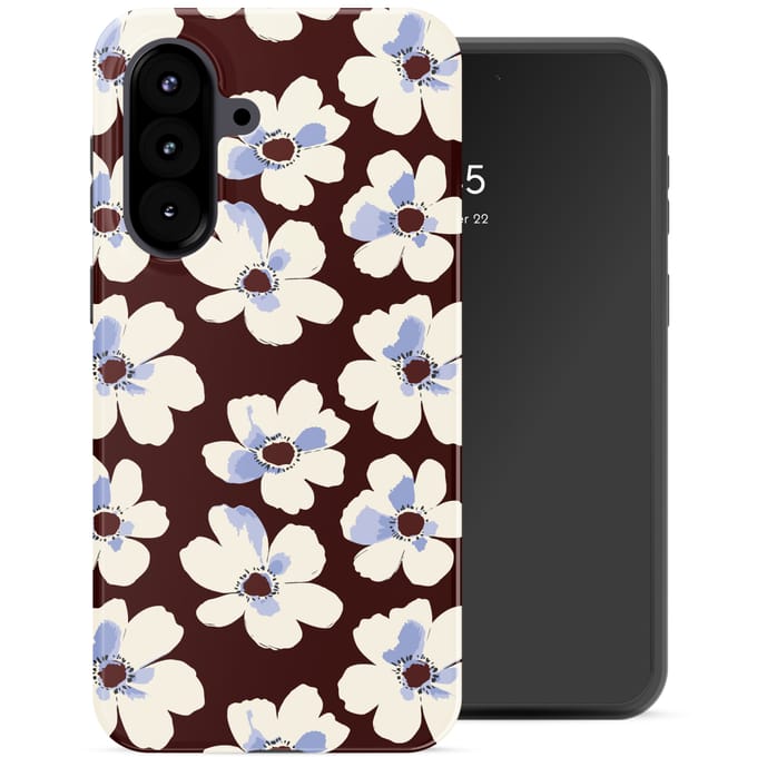 Selencia Vivid Backcover voor de Samsung Galaxy A57 (5G) - Choco Flower Pop