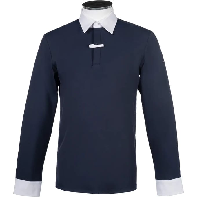Wedstrijdpolo met lange mouwen HKM Davie