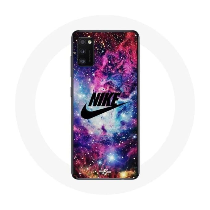 Coque Samsung Galaxy A41 Nike Logo Espace Coloré