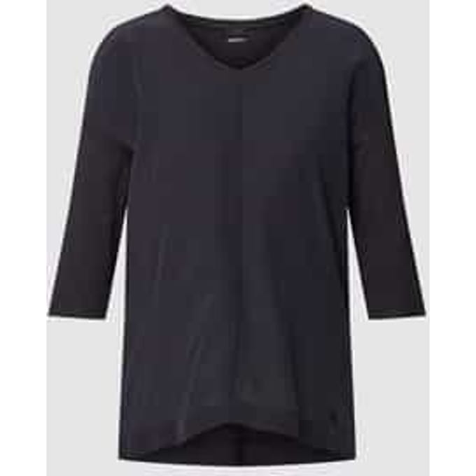 T-shirt met paspels