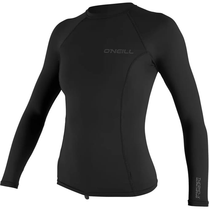2026 O'neill Dames Thermo-x Top Met Lange Mouwen - Zwart