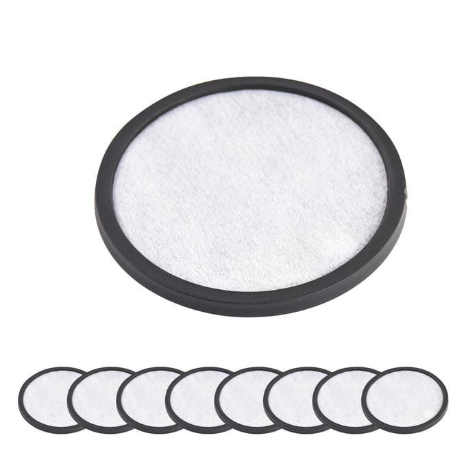 12-pack koffie-waterfilterschijfvervangingsfilter Koffiefilter compatibel met Mr.Coffee Maker wit