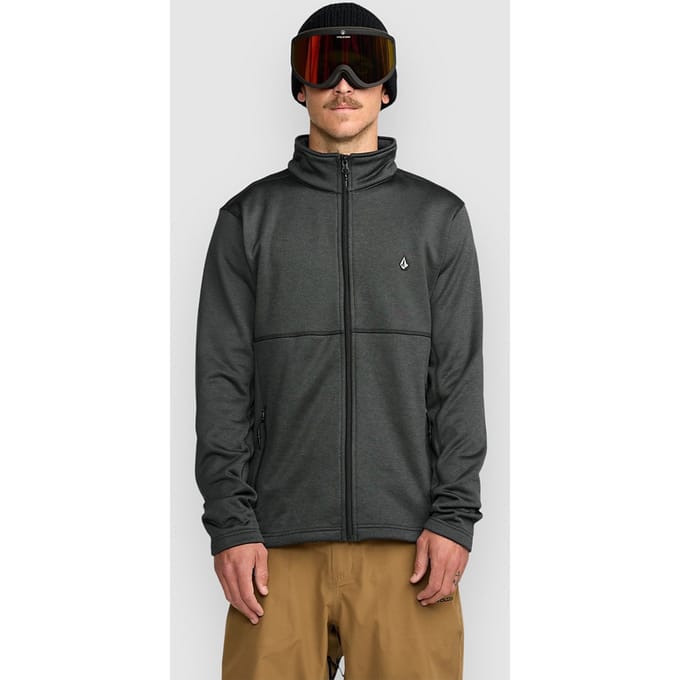 Volcom Snowbound Fleece Zip Hoodie zwart