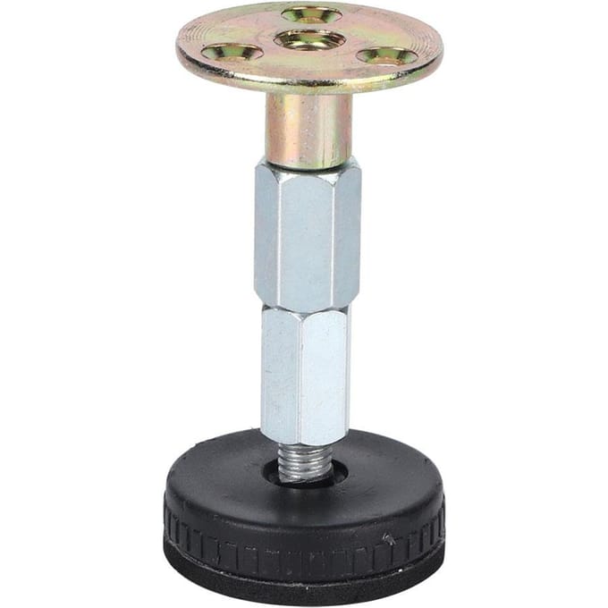 Outil Anti-Vibration Réglable pour Cadre de Lit Fileté Support de Lit Fixe pour Mur de Chambre(Vis 2 pièces )