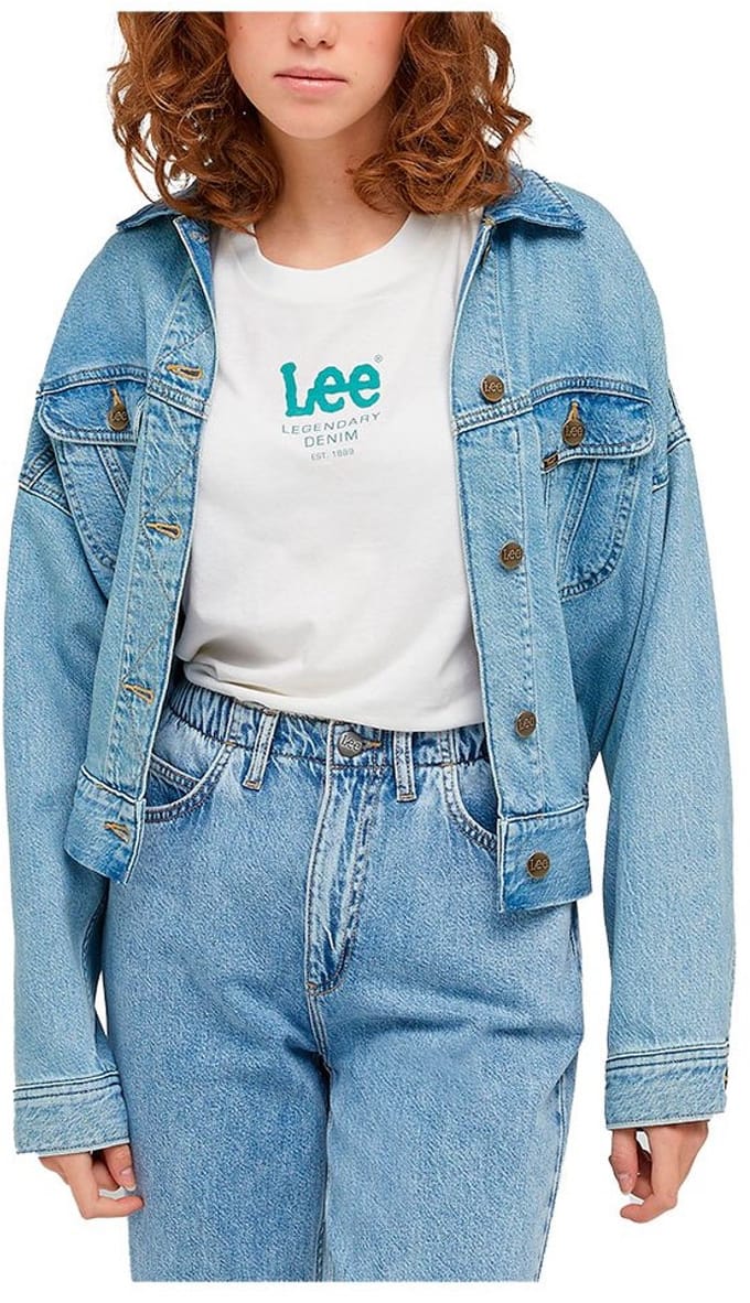 Lee Batwing Rider Spijkerjas Blauw 2XL Vrouw