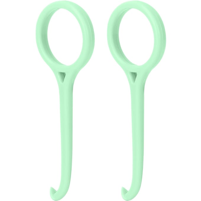 2 stuks Professionele Aligner Verwijderaar Tandheelkundige Beugel Retainer Verwijderaar Tool Mondverzorgingstool Roze beige