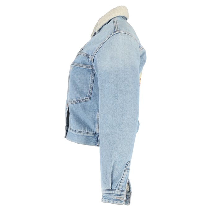 Isabel Marant Etoile Eindeloze Camden Jas in Blauwe Katoenen Denim
