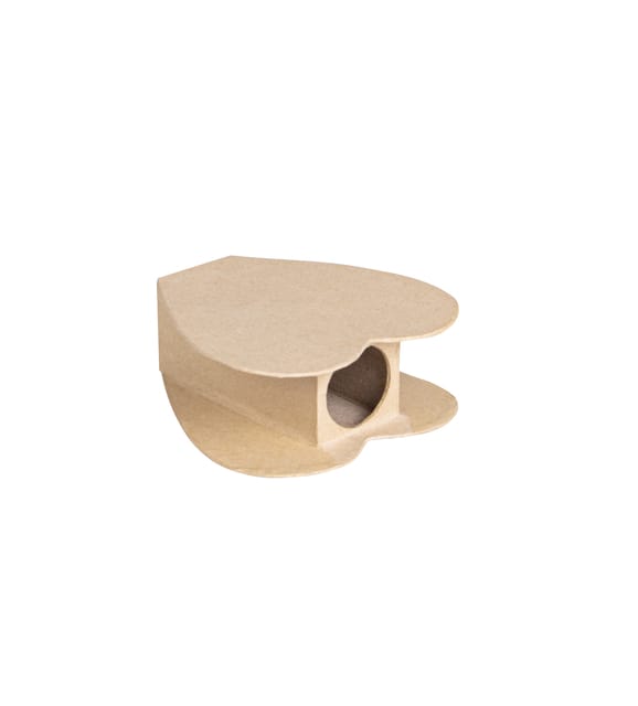 Figuur Décopatch vaas hart waterproof 13x5x13cm