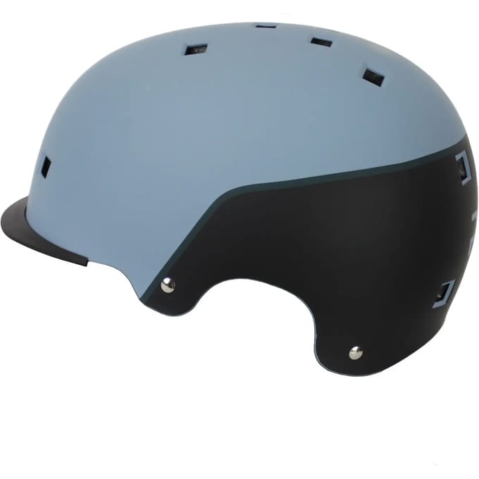 PLY - Pop - Skatehelm - Blauw - Zwart - 48-54cm (S)