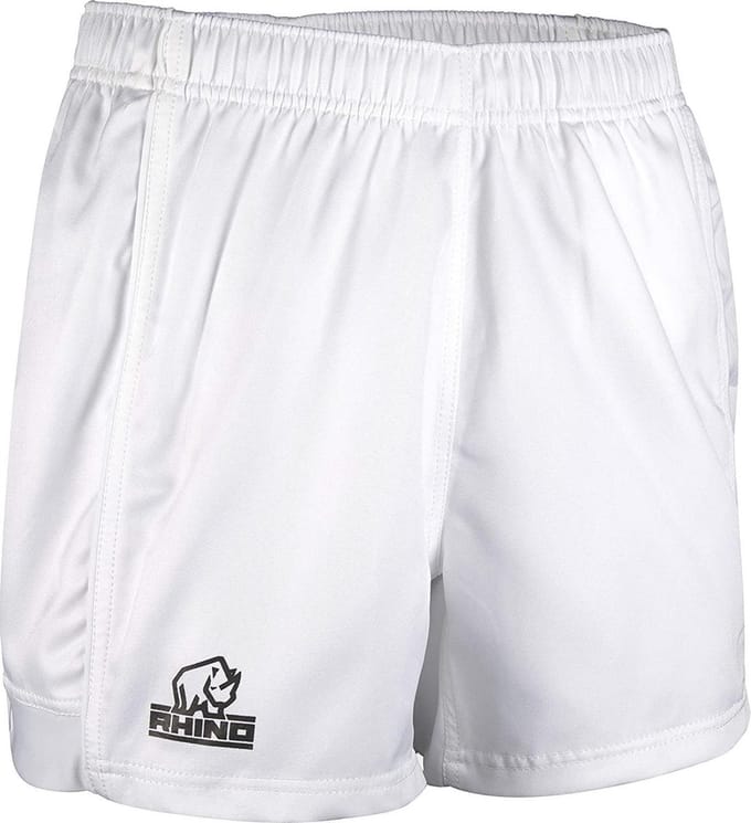 Rhino Auckland R/Short Junior Wit - XL
