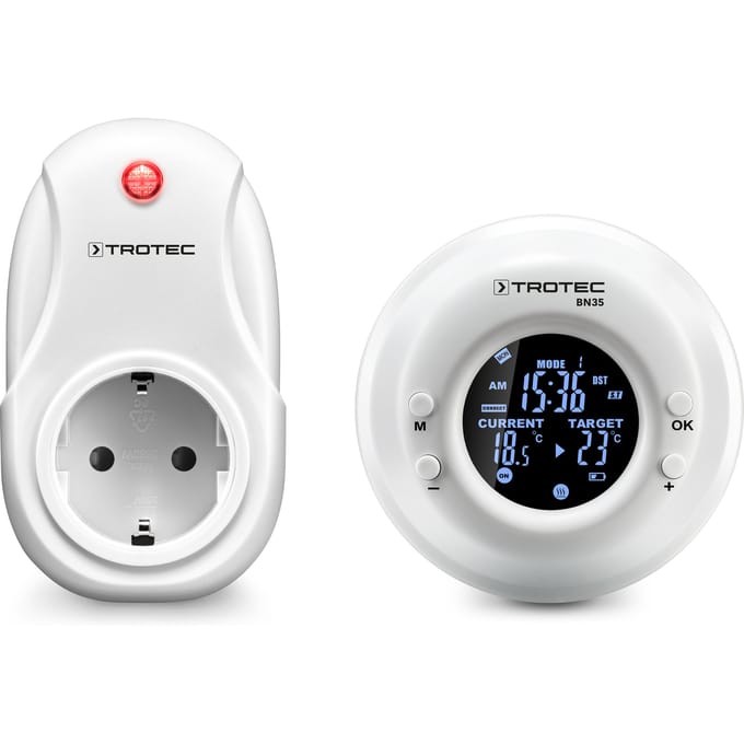 Draadloze thermostaat met tijdschakelaar BN35
