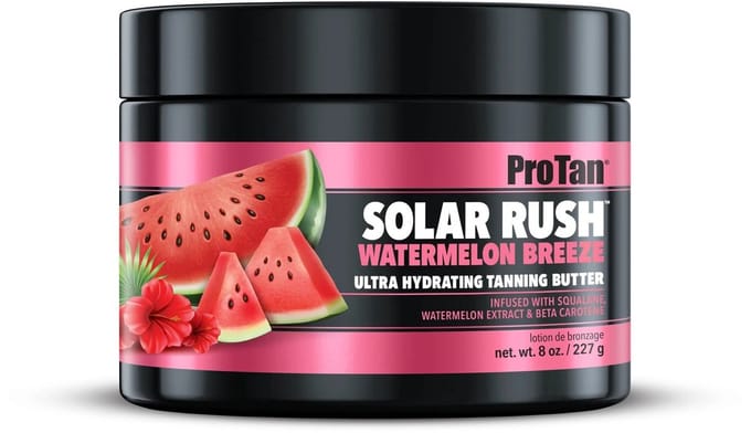 ProTan Solar Rush Watermelon Breeze Tanning Butter - Zonnebankcreme - Accelerator - 227g