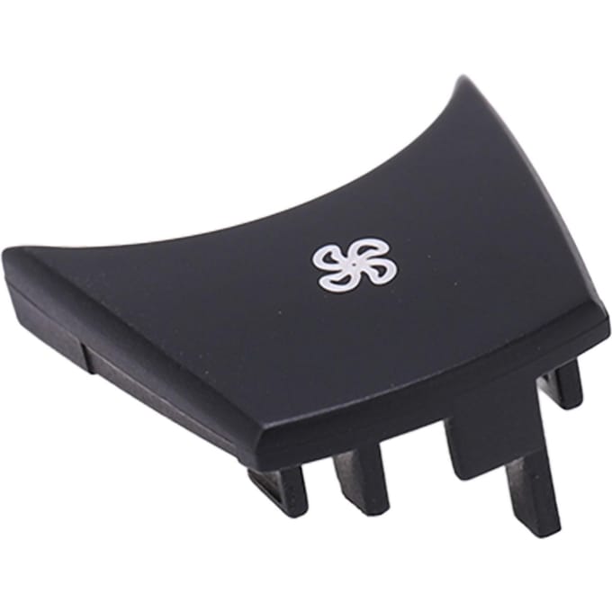 Bouton de Panneau de Commande de Climatisation Petit Bouton de Vitesse de Ventilateur Capuchon de Remplacement pour Z4 E89 2009‑2016 black