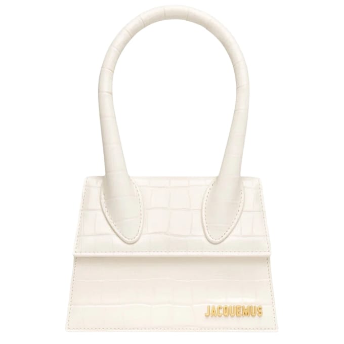 Jacquemus Le Chiquito Moyen Ivoorkleurige Tas