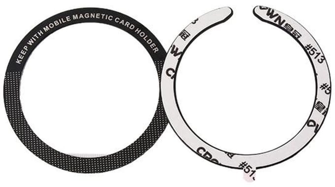 Beline - Magnetische Ring - Zwart - Compatibel met MagSafe - Uniek Design - Lichtgewicht