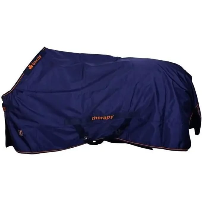 Bucas Therapy Turnout Medium 150g Navy - 85/110