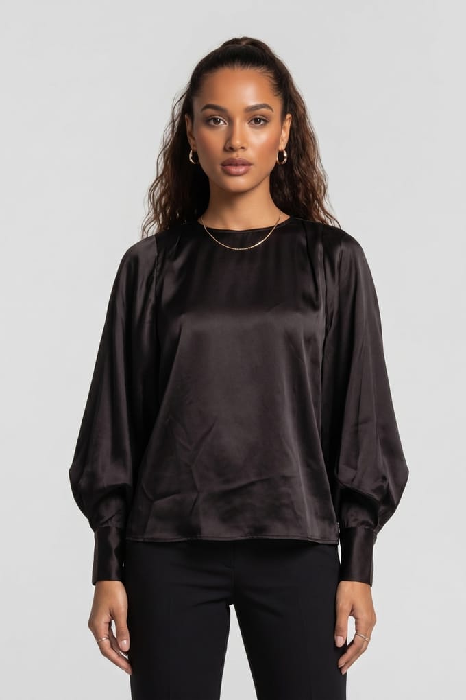 & Other Stories Fatima Blouse Brown Taglia: 38 | Maglie a manica lunga Outlet | Donna | Marrone
