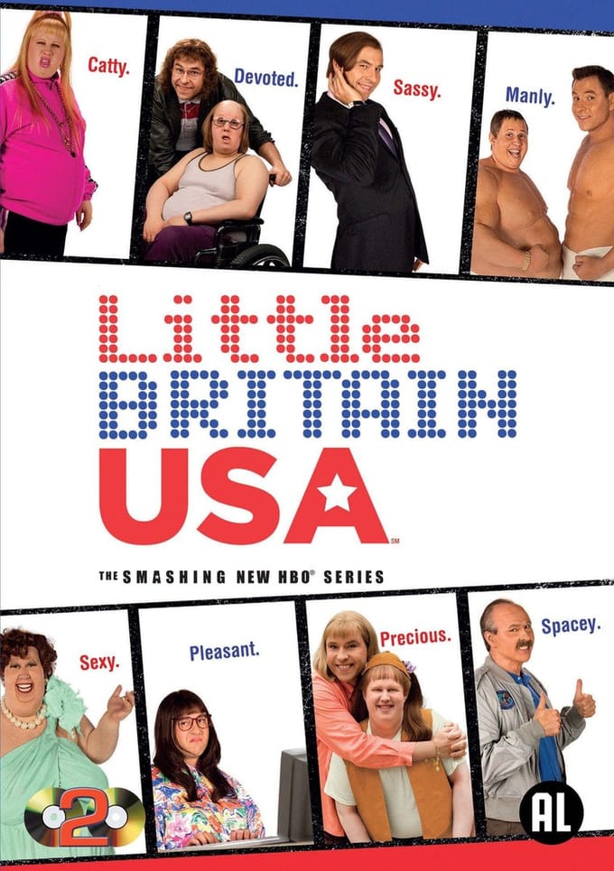 Little Britain Usa S.1 - DUBBEL DVD