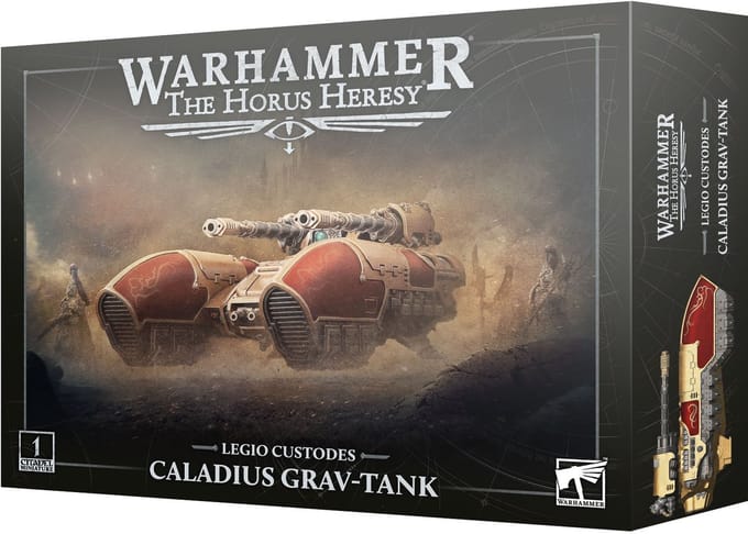 Beeldje Games Workshop Warhammer 30k - Legiones Custodes : Caladius Grav-tank