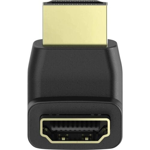 Hama High-speed HDMI™-hoekadapter Stekker - Koppeling 90°