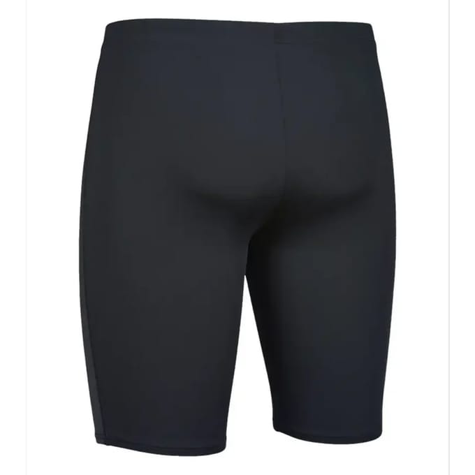Arena Heren Solid Jammer Shorts (Zwart/Wit)
