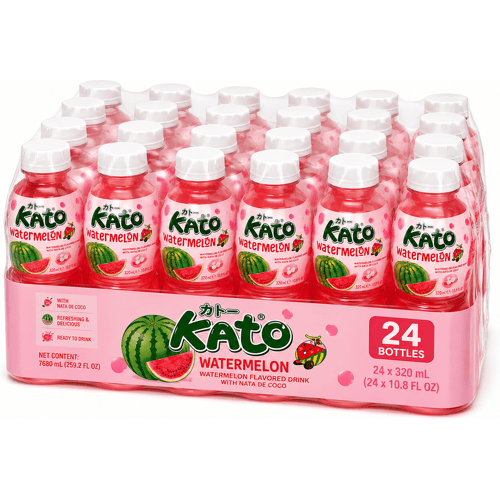 KATO Watermeloensap met nata de coco 320 ml × 24