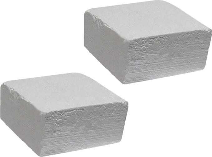 DW4Trading Magnesium Carbonaat Blokken - Gym Chalk - Turnen - 2 Stuks
