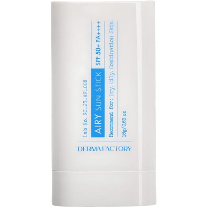 [DERMA FACTORY] Stick Solaire Aérien SPF 50+ PA++++ 18g white