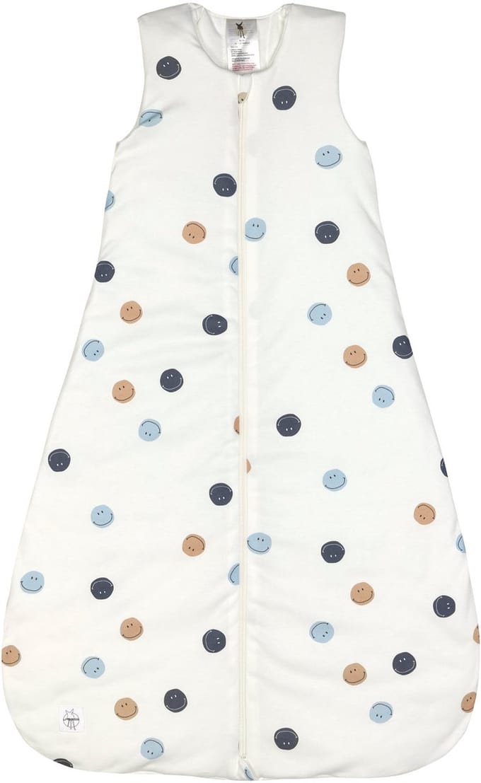 Lässig - sleeping bag Interlock Smile milky (62/68) TOG 2,5
