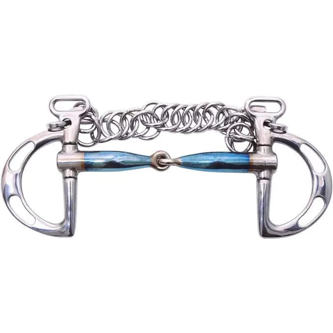 2 ring paardenbit Trust Sweet Iron Kimblewick Locked 16
