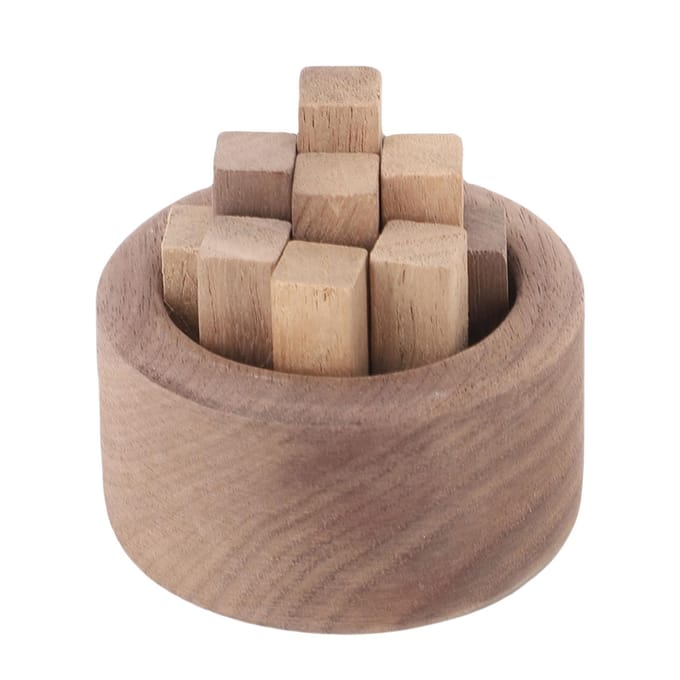 Diffuseur d'Huiles Essentielles en Bois Décoratif Forme Pile de Bois Diffuseur de Parfum pour Voiture Chambre Bureau beige