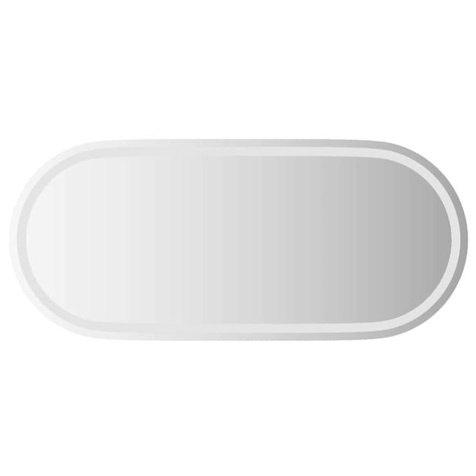 vidaXL - Badkamerspiegel - LED - ovaal - 100x45 - cm