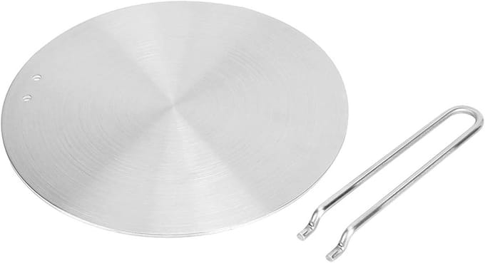 Warmteverspreider - inductie plaat adapter - converter - gas elektrische kookplaat (20cm 22cm 24cm) (24cm)