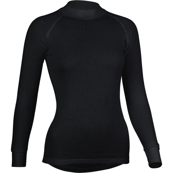 Avento  - Maat 36 - Thermo - Sportshirt - Dames - S - Zwart