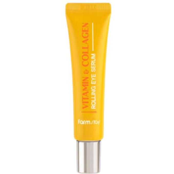 FarmStay Collagen Rolling Eye Serum 25ml / 0.85 fl.oz. (10 Options) #Vitamin 25ml * 3pcs