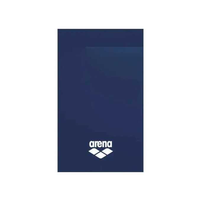 Arena Handdoek Microfiber Navy/Wit